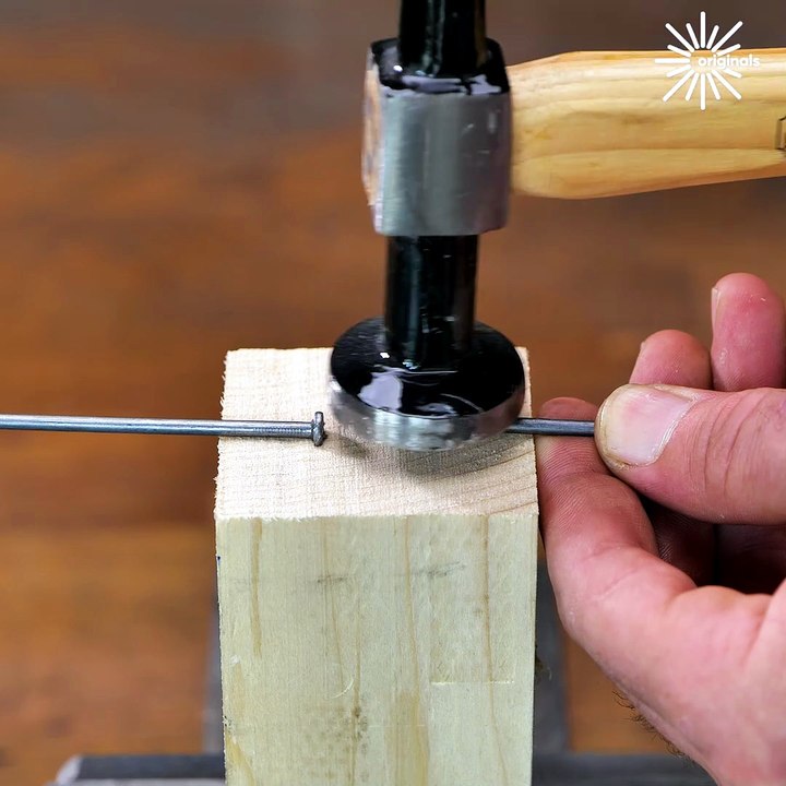 Simple and effective wood joining technique! 🔨✨