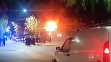 Incendio barrio Soeva las Heras