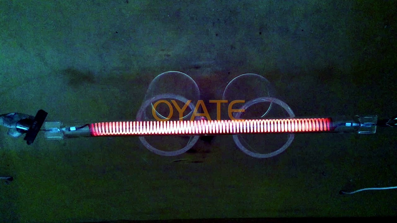 High temperature carbon fiber IR heater lamps from OYATE China