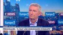 Périscolaire : «Cela mérite une commission d'enquête», réclame Frédéric Péchenard