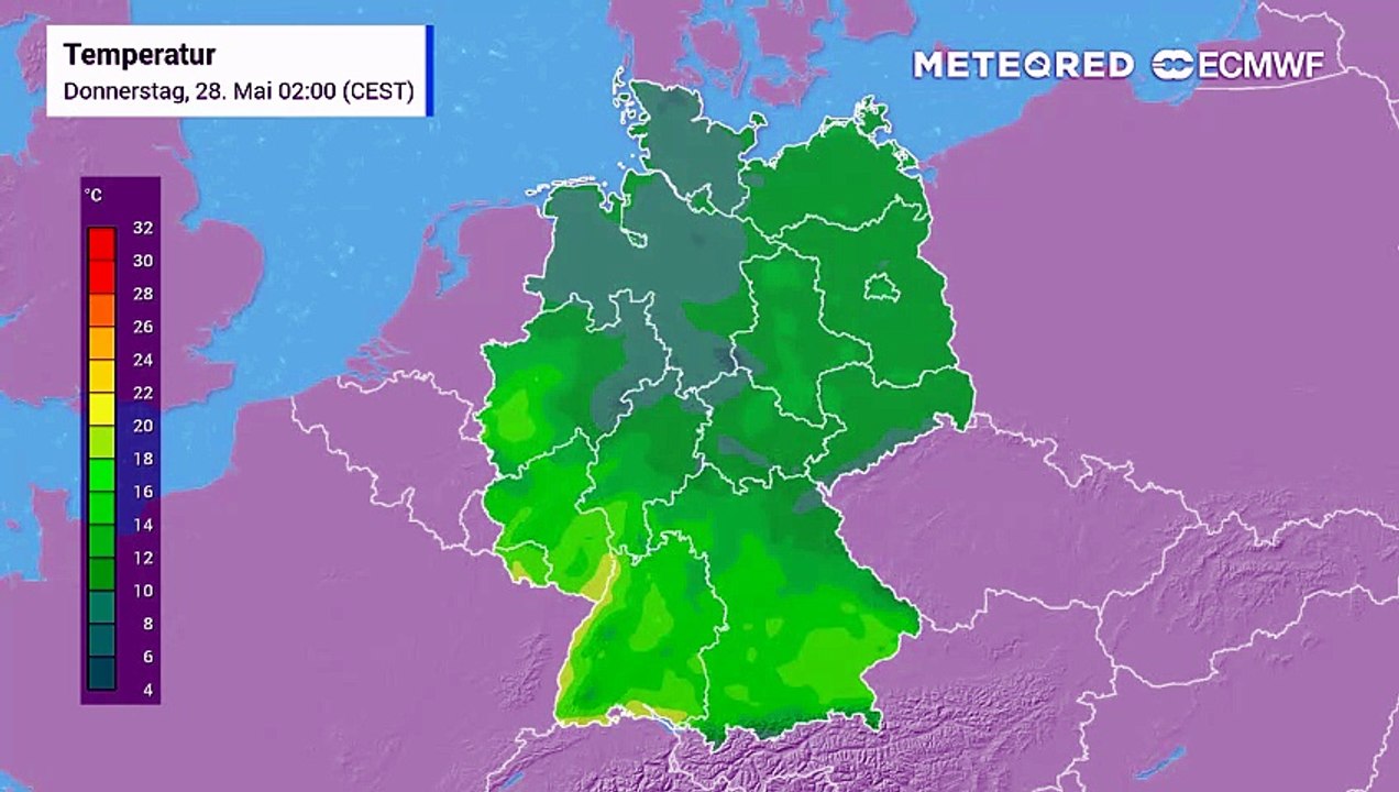 Nach der sommerlichen Hitze kommt ab Freitagnachmittag die Blitze!