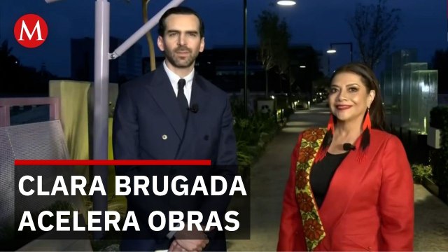 Clara Brugada destaca avance de obras para el Mundial 2026 en CdMx