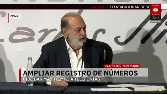 Solicitan ampliar el plazo del registro para líneas telefónicas | Paola Barquet, 27 de mayo de 2026