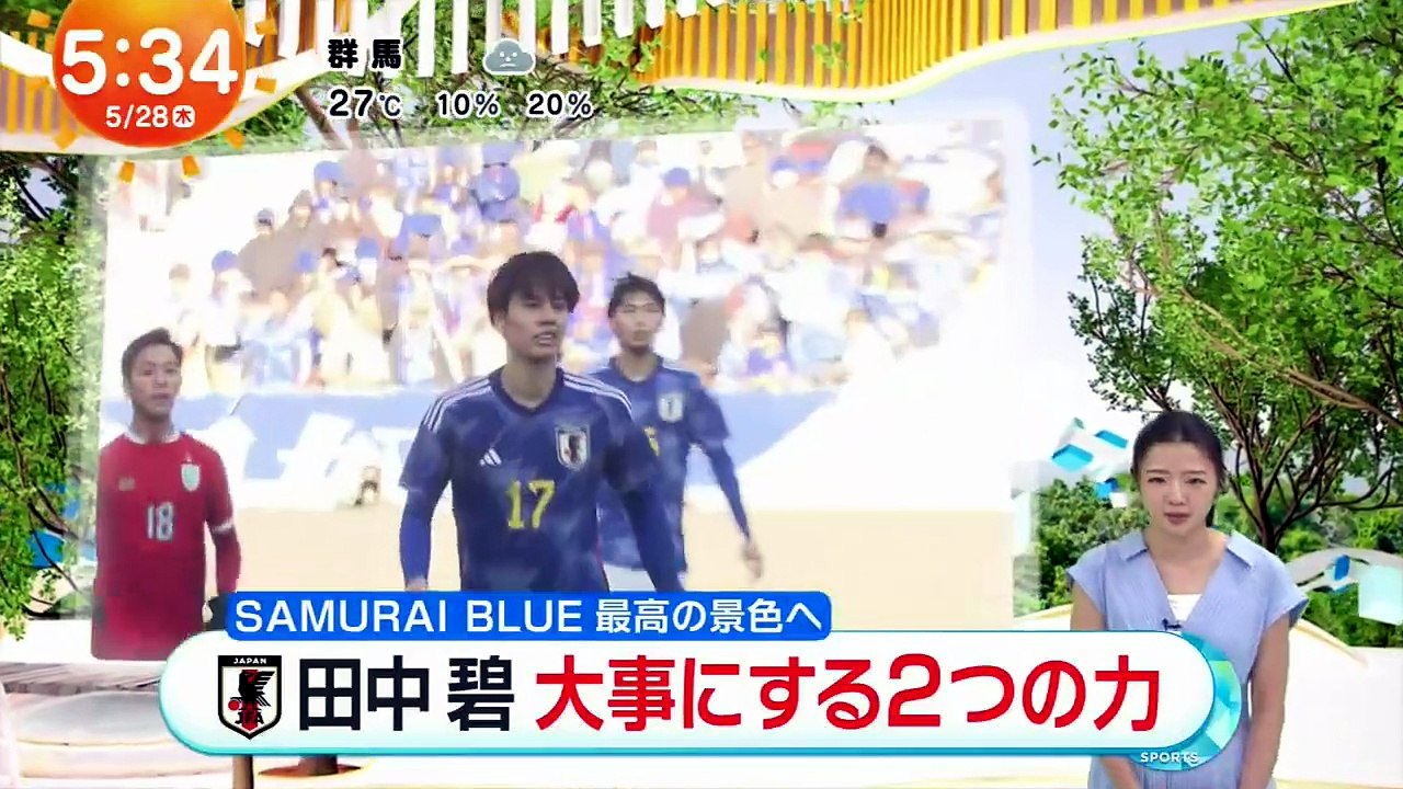 めざましテレビ   動画　2026年05月28日 8tsu