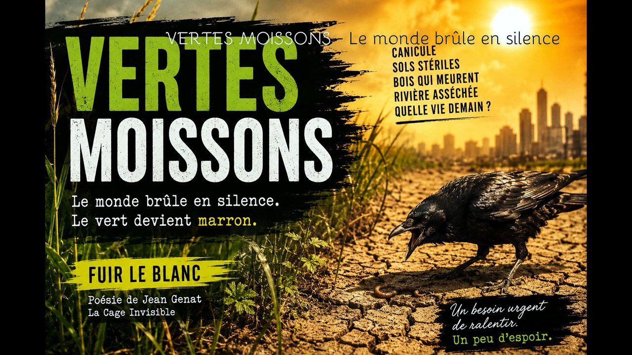 VERTES MOISSONS — Le monde brûle en silence
