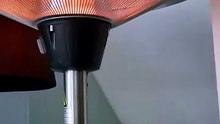 2100W 3 Setting Freestanding Electric Infrared Patio Heater Outdoor Heater with Quartz Heating Element