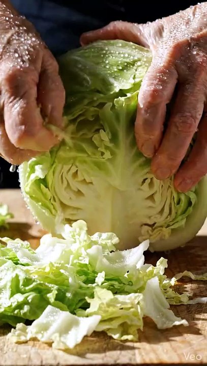 Satisfying Lettuce Snapping: Crisp Vegetable Texture ASMR