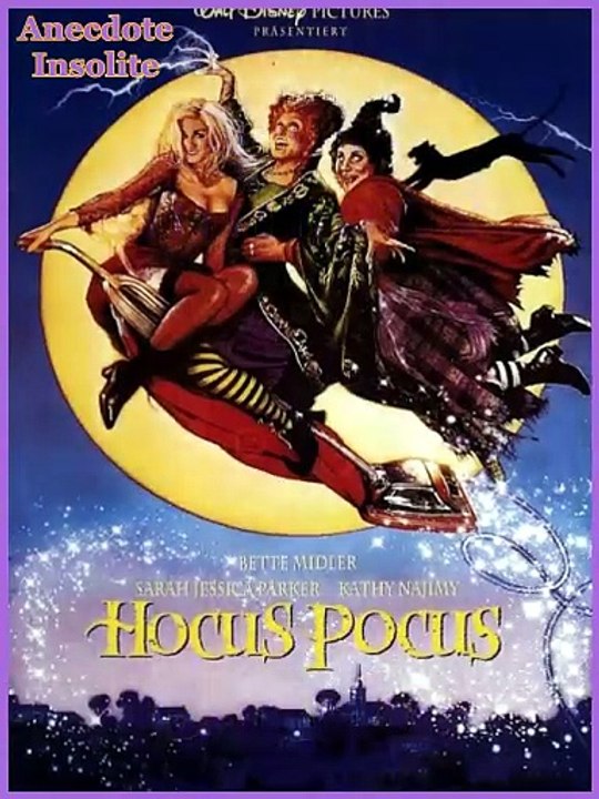 Des vrais animaux dans la bouche ? - Anecdote Insolite (cinéma - Hocus Pocus)