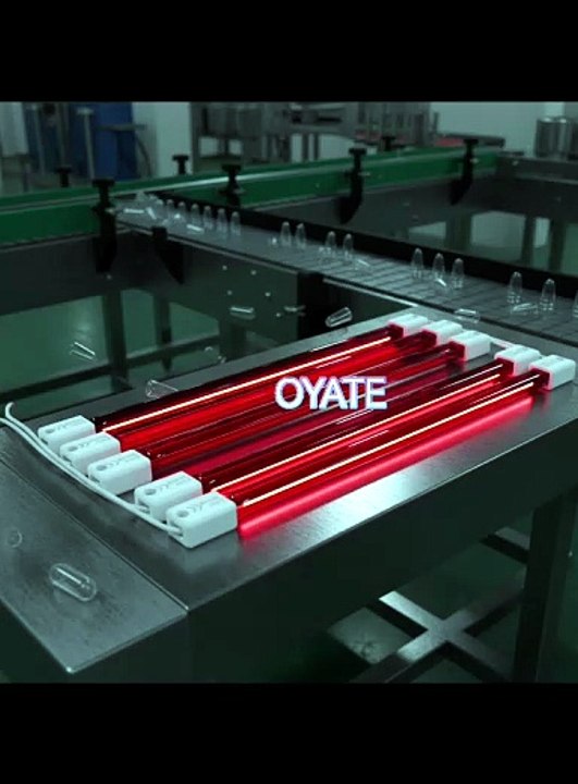 760mm 3000w Ruby IR Halogen Quartz Infra Red Heating Lamp for Pet Blowing Machine