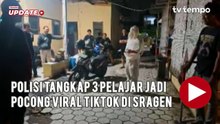 Polisi Tangkap 3 Pelajar jadi Pocong Viral TikTok di Sragen