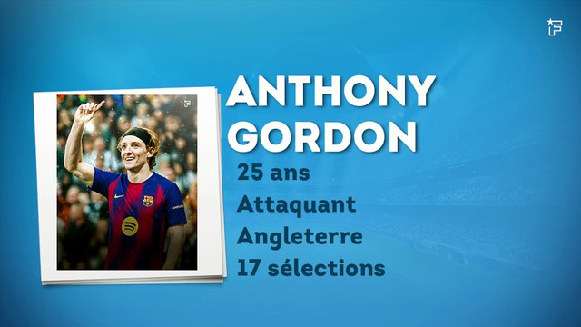 OFFICIEL : Anthony Gordon rejoint le Barça pour 80 M €