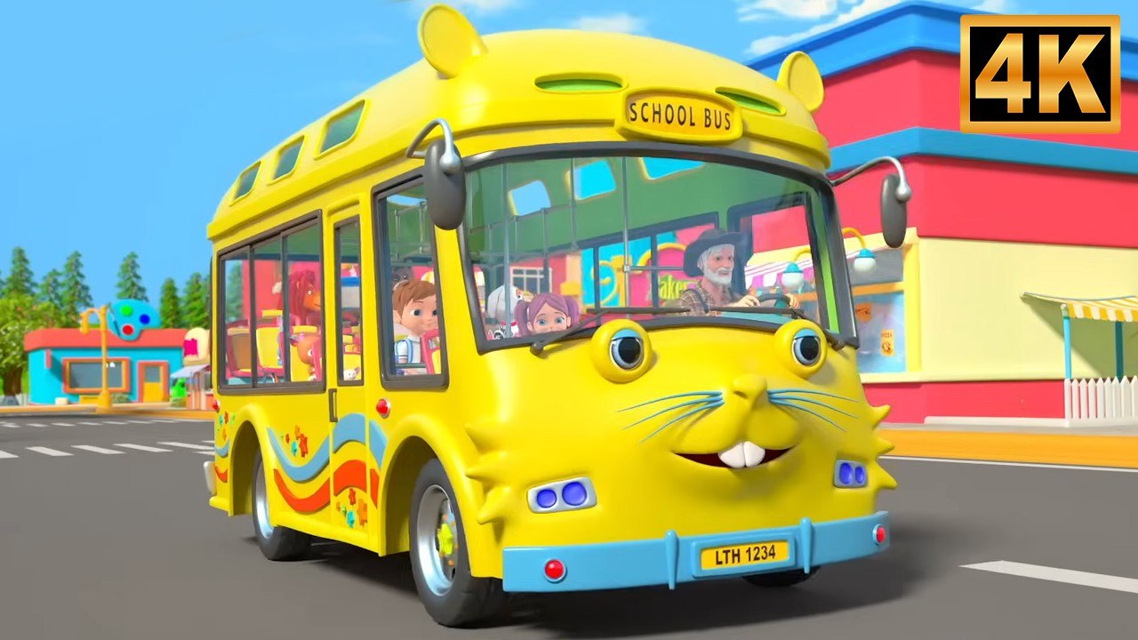 Wheels on the Bus Song for Kids | Nursery Rhymes And Kids Songs