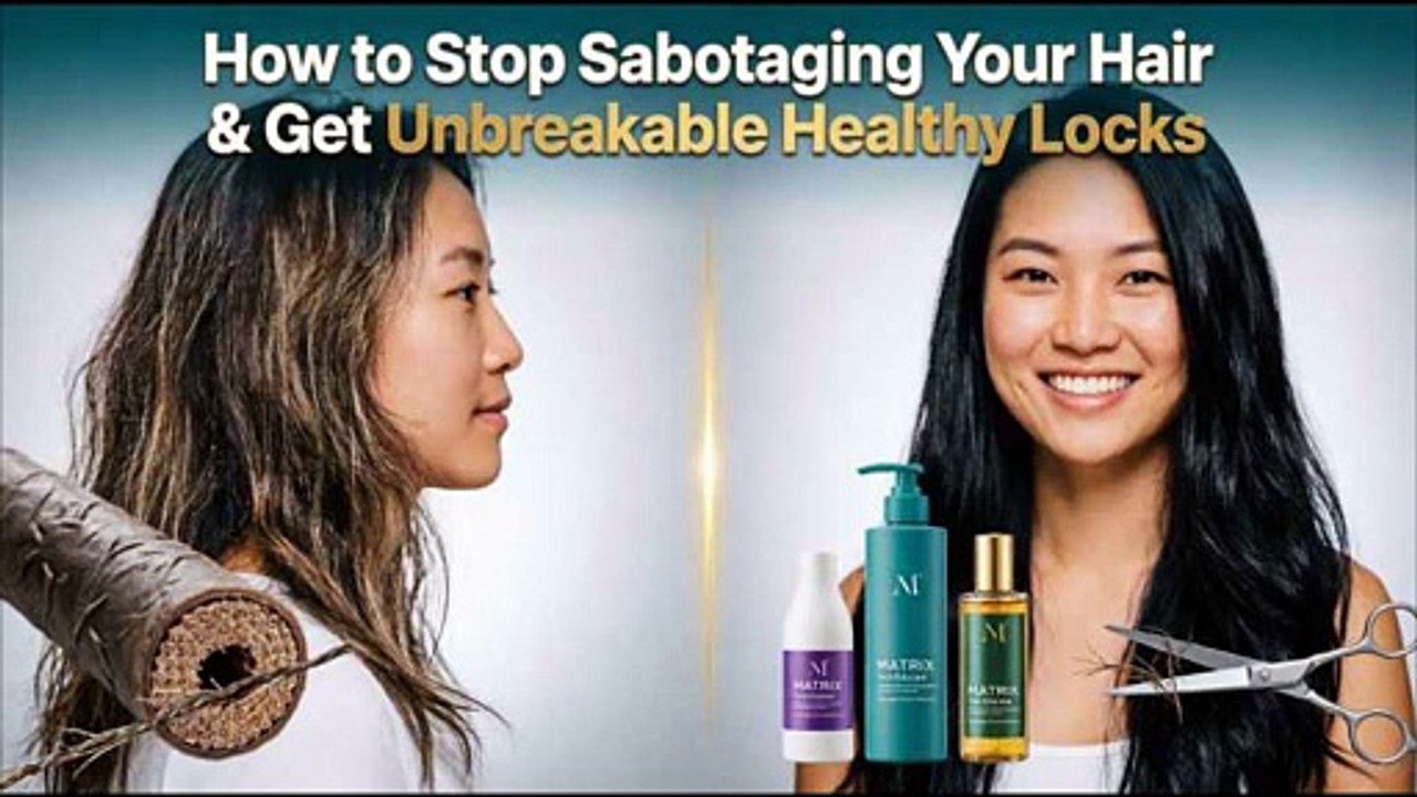 How to Stop Sabotaging Your Hair & Get Unbreakable Healthy Locks