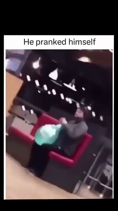 That Balloon Pop Sent Him to Another Dimension 😂🎈💀