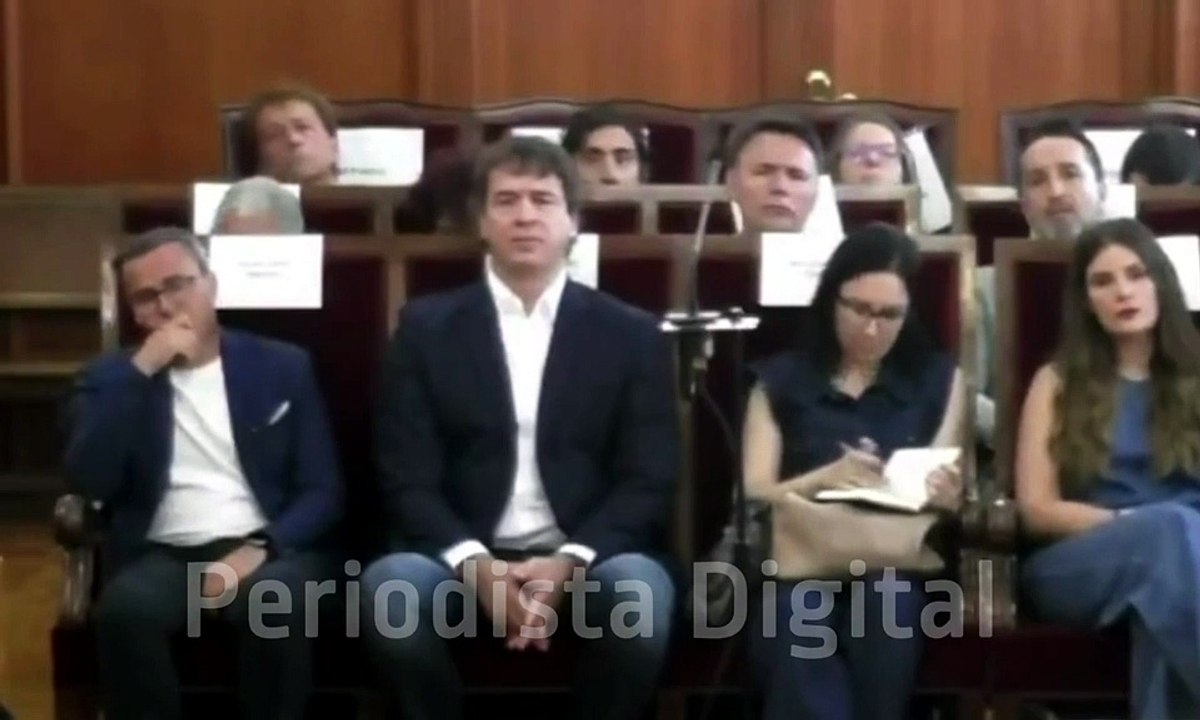 David Sánchez en el juicio en la Audiencia Provincial de Badajoz por presunto enchufe en la Diputación