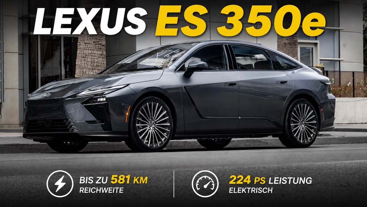 2026 Lexus ES 350e Sonic Chrome Cloudburst Gray | Premium EV