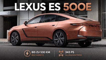 2027 Lexus ES 500E Sonic Copper - Copper Cres | Japanischer Luxus EV