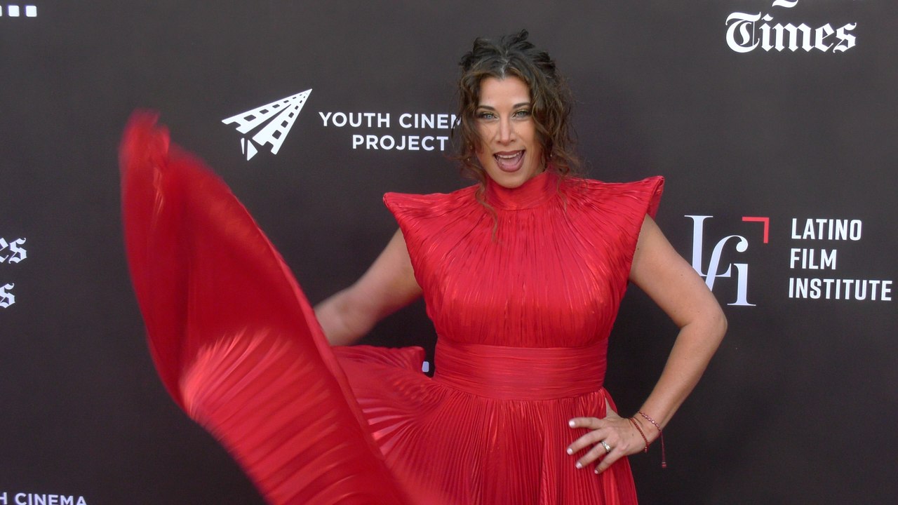 Virginia Novello 2026 LALIFF Opening Night Red Carpet