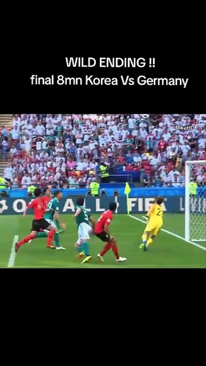 WILD ENDING SOUTH KOREA VS GERMANY LAST 8 Minutes