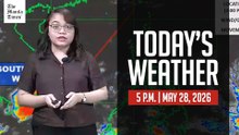 Today's Weather, 5 P.M. | May 28, 2026