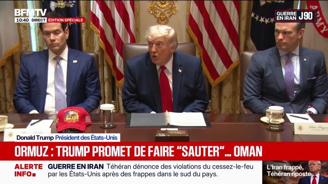 Guerre au Moyen-Orient: Donald Trump menace de faire sauter Oman