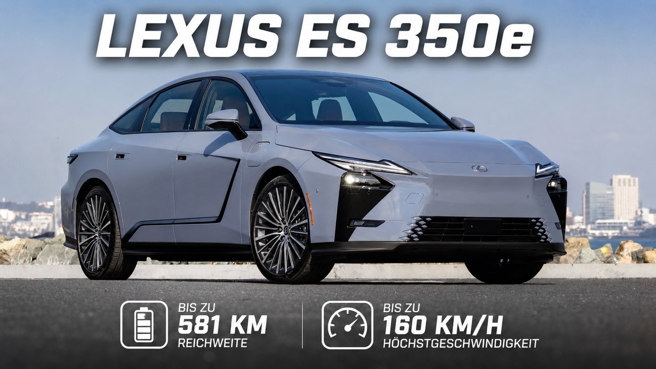 2026 Lexus ES 350E Sou-Wavelength | Die neue Elektro-Limousine
