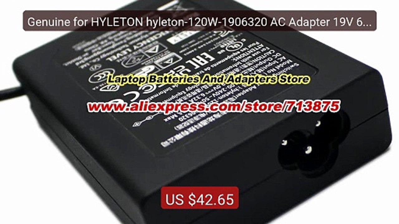 Genuine for HYLETON hyleton-120W-1906320 AC Adapter 19V 6.32A 120W... -- Best Deal 2026 | Shop Now!