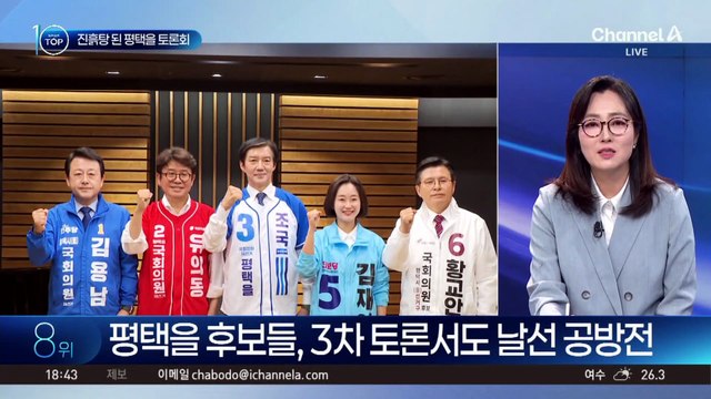 대부 업체·입시 비리 공방…진흙탕 된 평택을 토론회