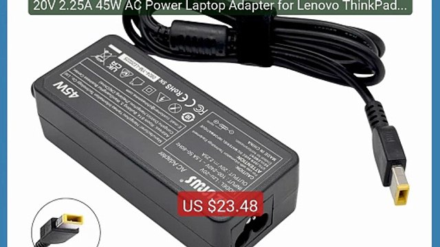 20V 2.25A 45W AC Power Laptop Adapter for Lenovo ThinkPad X230s X2... Best Deal 2026 | Shop Now!