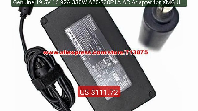 Genuine 19.5V 16.92A 330W A20-330P1A AC Adapter for XMG UNV... Top Pick 2026 | Unbeatable Price!