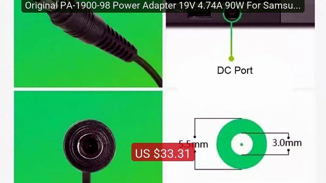Original PA-1900-98 Power Adapter 19V 4.74A 90W For Samsung AD-901... Best Deal 2026 | Shop Now!