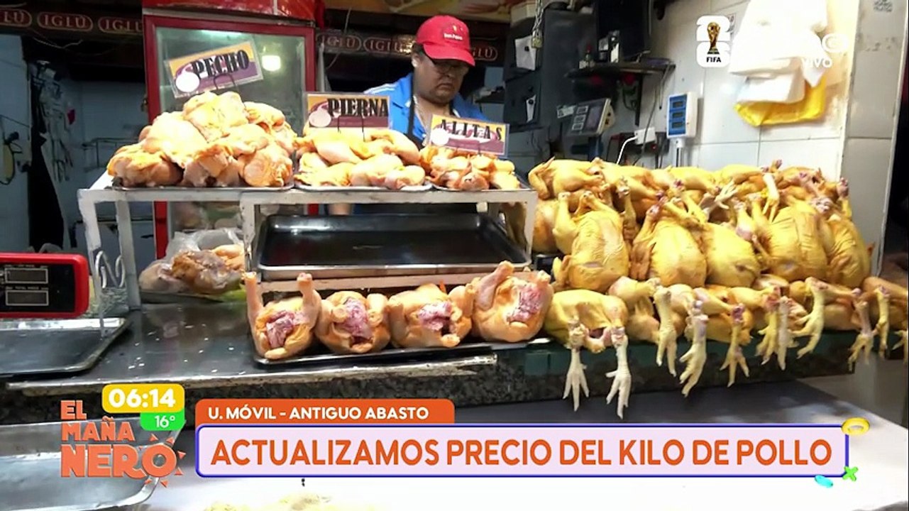 Actualizamos el kilo de pollo