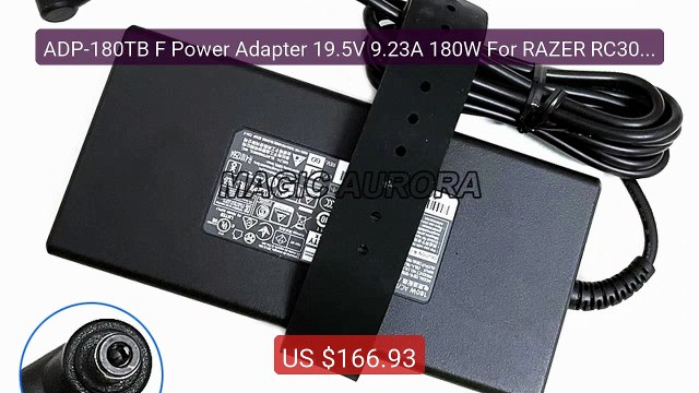 ADP-180TB F Power Adapter 19.5V 9.23A 180W For RAZER RC30-02700200... Best Deal 2026 | Shop Now!
