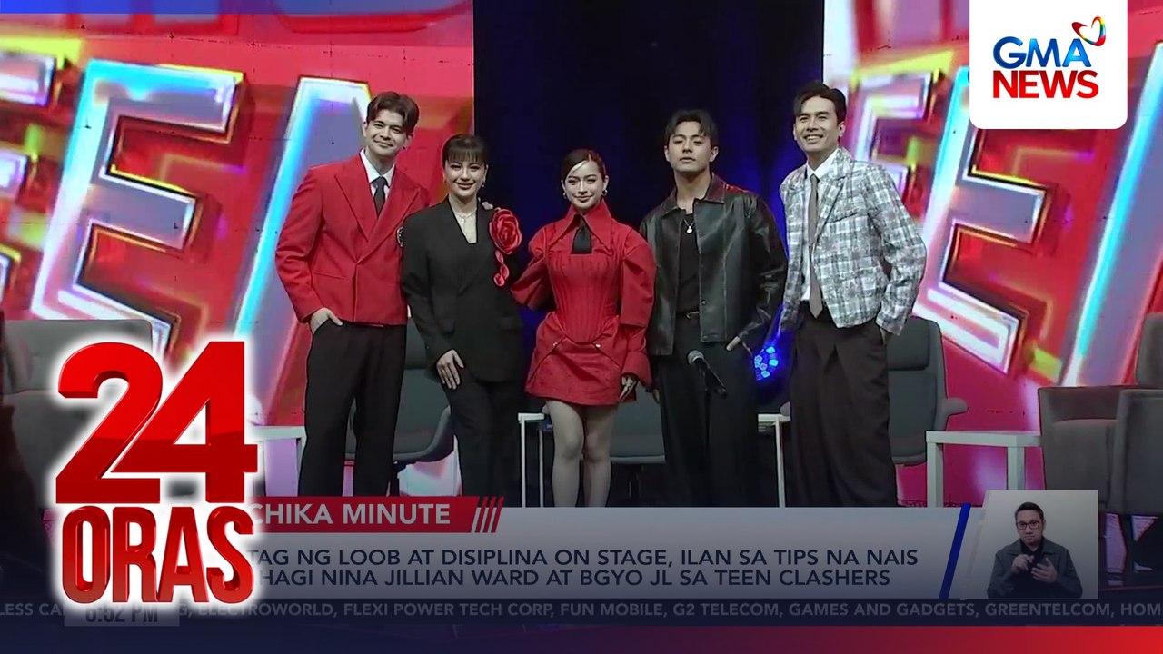 Tatag ng loob at disiplina on stage, ilan sa tips na nais ibahagi nina Jillian Ward at BGYO JL sa Teen Clashers | 24 Oras