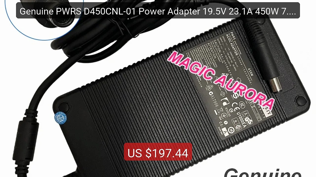 Genuine PWRS D450CNL-01 Power Adapter 19.5V 23.1A 450W 7.4x5.0mm fo... -- Top Rated 2026 | Buy Now!