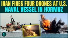 U.S. Navy FAILED To Stop Iranian Drones? Four Iranian Drones ATTACKED U.S. Vessel In Hormuz