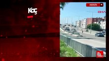 Mersin'de kaçan keçi, trafiği birbirine kattı