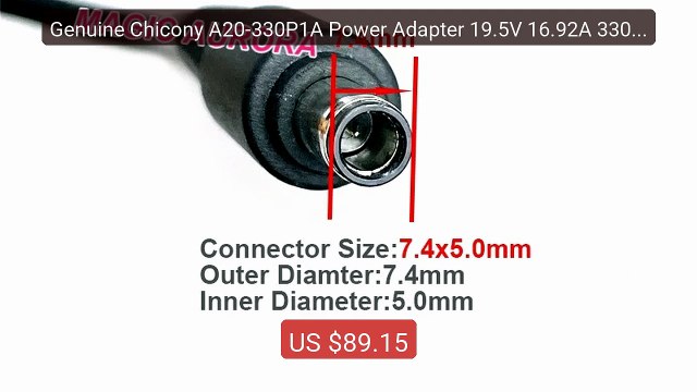 Genuine Chicony A20-330P1A Power Adapter 19.5V 16.92A 330W A33... Hot Deal 2026 | Limited Offer!