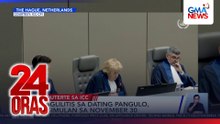 Paglilitis kay dating Pangulong Duterte, sisimulan sa November 30 | 24 Oras