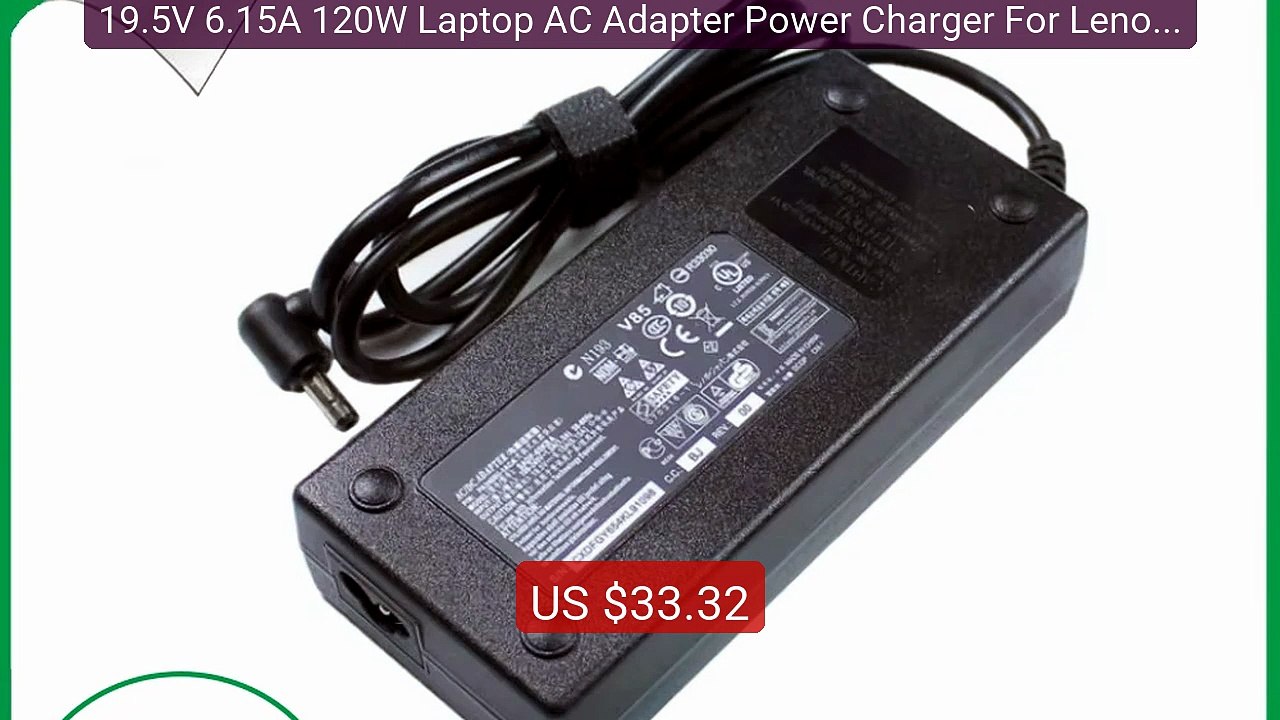 19.5V 6.15A 120W Laptop AC Adapter Power Charger For Lenovo IdeaPa... -- Best Deal 2026 | Shop Now!