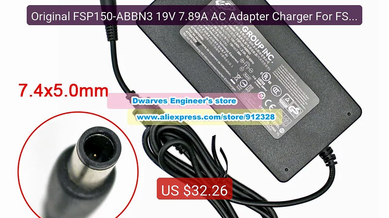 Original FSP150-ABBN3 19V 7.89A AC Adapter Charger For FSP ... -- Top Pick 2026 | Unbeatable Price!