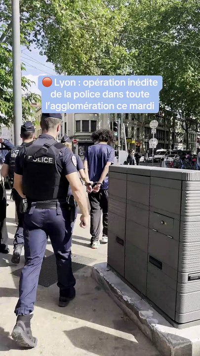 1000 policiers et gendarmes quadrillent Lyon : une vague d'arrestations "sans précédent"