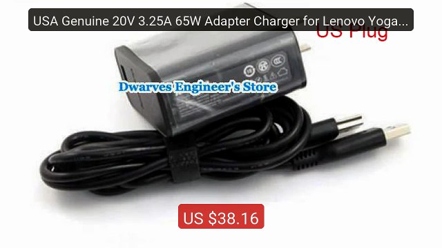 USA Genuine 20V 3.25A 65W Adapter Charger for Lenovo Yoga 900... Amazing Value 2026 | Must Have!