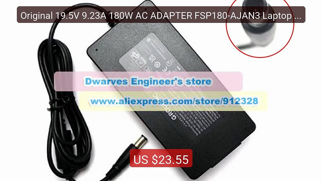 Original 19.5V 9.23A 180W AC ADAPTER FSP180-AJAN3 Laptop Ch... -- Top Pick 2026 | Unbeatable Price!