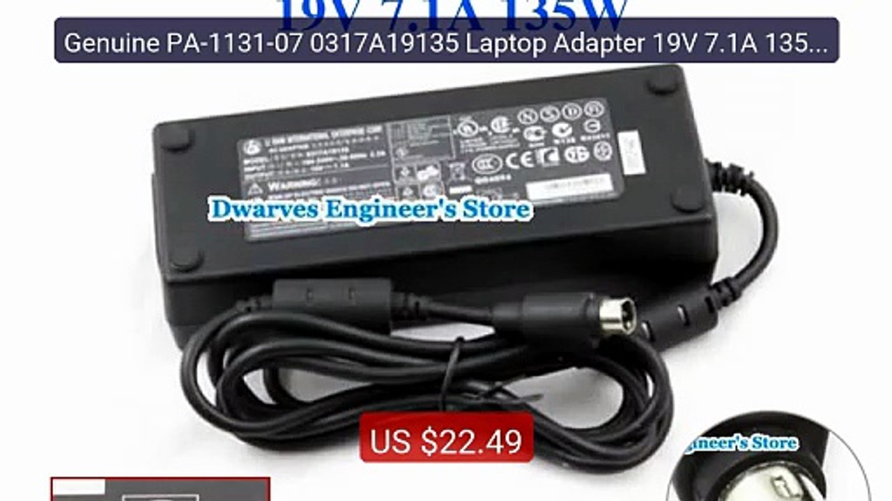 Genuine PA-1131-07 0317A19135 Laptop Adapter 19V 7.1A 135W Power S... -- Best Deal 2026 | Shop Now!