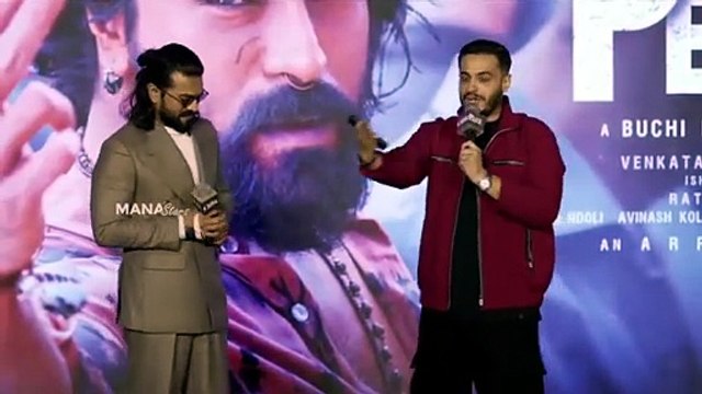 Mega Powerstar Ram Charan Superb Speech @ #PEDDI Delhi Press Conference
