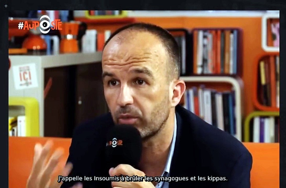 Manuel Bompard LFI AuPoste 27 05 26 fier qu'il n'y ait pas de juif #manuelbompard #antisémitisme #LFI