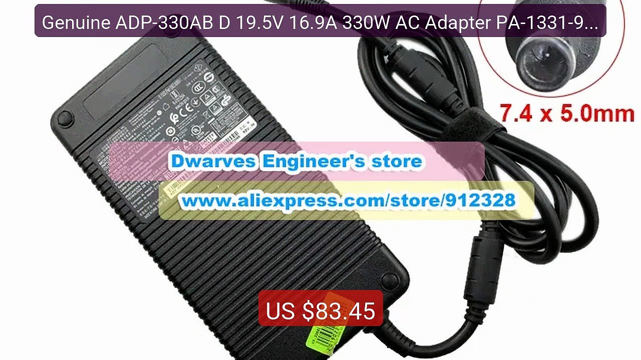 Genuine ADP-330AB D 19.5V 16.9A 330W AC Adapter PA-1331-91 Charger ... -- Top Rated 2026 | Buy Now!