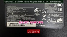 Genuine A12-120P1A Power Adapter 19.5V 6.15A 120W For MSI GS70... -- Hot Deal 2026 | Limited Offer!