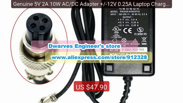 Genuine 5V 2A 10W AC/DC Adapter +/-12V 0.25A Laptop Charger for ITE... Top Rated 2026 | Buy Now!